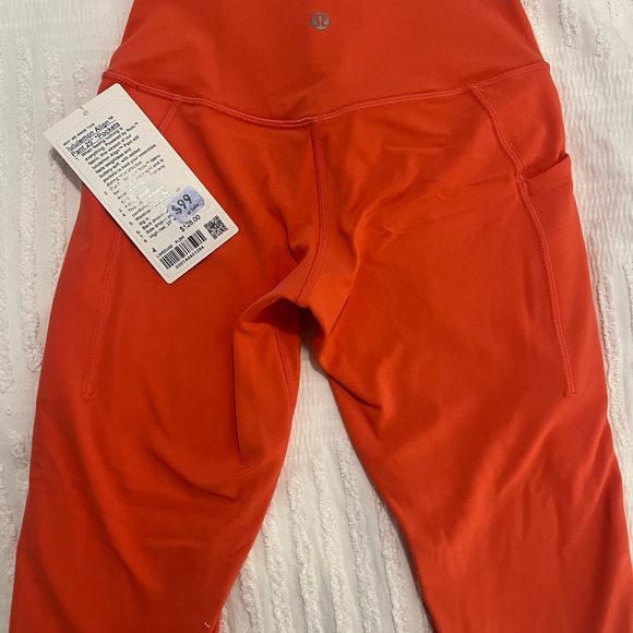 NWT Lululemon Align Pant 25” With Pockets PLBR Pale Raspberry - Picture 4 of 5